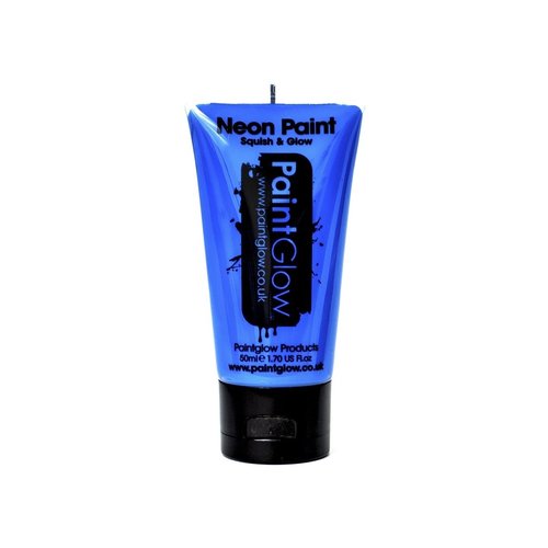 UV Face and body paint blue 50ml