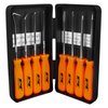 Performance Tool W941 8-Piece Specialty Pick/Driver Set, Precision Pick & Hook Set with Scraper