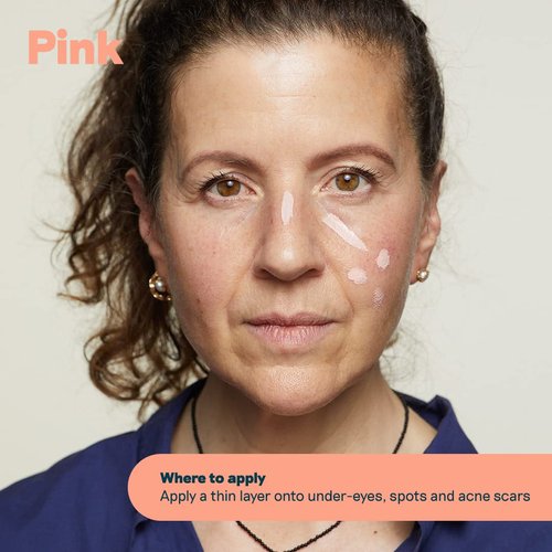 Exa Beauty - Natural High Fidelity Balancing Color Corrector | Cruelty-Free, Inclusive Clean Beauty (Pink, 0.25 oz | 7.4 ml)