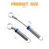 Car Trunk Lid Metal Spring, 2pcs Adjustable Auto Car Trunk Boot Lid, Automatic Lifting Spring Device, Stainless Steel Universal Lifter Accessory Open Tool for Remote-Controlled Auto Lid