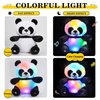 BSTAOFY 12'' Musical Light up Panda Stuffed Animal Realistic LED Soft Plush Toy with Night Lights Glow in The Dark Birthday Valentines Christmas for Toddler Kids