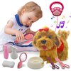 Toy Dog Walk and Bark, Sing, Tail, Lick, Repeat Toys for 2 +,3+,4+ Year Old Girl, Stuffed Puppy for Boys, Girls & Baby Gift Birthday Gifts