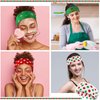 18 Pieces Christmas Headbands for Women Christmas Candy Twisted Head Wrap Elastic Turban Headbands Christmas Hair Accessories Sports Sweat Wicking Headband Wide Knot Hair Bands Gifts for Girls Kids