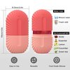 GISUREY® Ice Face Roller, Ice Roller for Face and Eye, Facial Beauty Ice Roller Skin Care Tools, De-Puff Eye Bags,Reduce Migraine Pain,Reusable Massage Silicone Ice Mold (Pink)