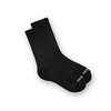 Diabetic Socks - 3 Pair- Viscose from Bamboo - Crew w/Arch Support - Size 10-13 - Bla...