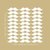 Set of 30 Vinyl Wall Art Decal - Mustache Pattern - 1.6" x 6" Each - Trendy Cute Funny Adhesive Stickers Mustache Design for Home Office Bedroom Living Kids Room Apartment Store Decor (White)