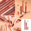 Rose Red Lip Gloss Lip Plumper Gloss Tinted Glitter Lipgloss Lip Oil Teens Moisturizing Lipstick Lip Balm High Shine And Vegan Plumping Lip Gloss For Women Girls Long-Lasting Dry Lip Care(08#)