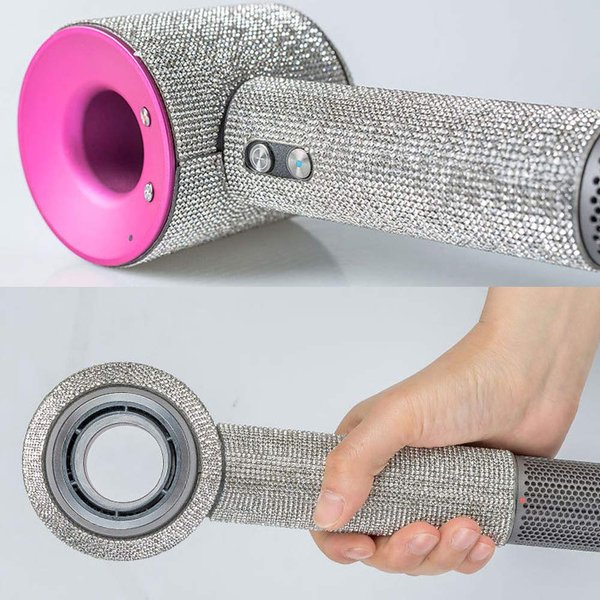 Bright Diamond Sticker Decals for Dyson Supersonic Hair Dryer HD01 HD03(Pure Diamond)
