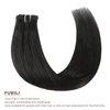 clip in Hair Extensions Natural Black Real Human Hair 22inch 30g 5pcs to add volume Remy Human Hair Extensions