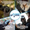 GliderGloves W15-9540M-BLCK-L Mens Texting Gloves. Warm Smartphone Gloves with Anti-Slip Grip, Insulated Layers & Full Hand Conductivity. Winter Style Black Touch Screen Gloves Women, Touchscreen Gloves Men