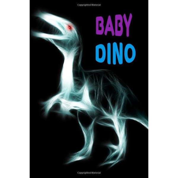 Baby Dino College Ruled Notebook for Kids and Teens: 6” X 9” 120 Pages Composition Notebook Lined Kangaroo-themed One Subject Daily Journal (College Ruled Notepad Diary)