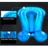 Topsung Inflatable Pool Floats for Adults Swimming Pool Floats Swim Ring Blue