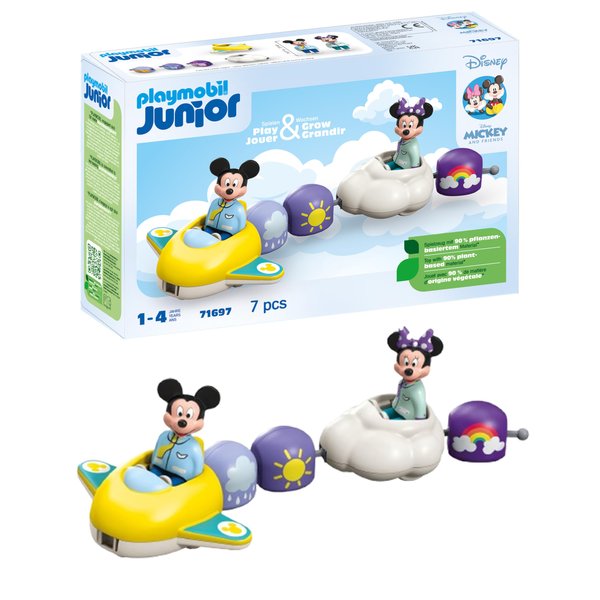 Playmobil Junior & Disney: Mickey Mouse's & Minnie Mouse's Cloud Ride