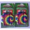 2 Smoo-Z Smoker's Coozie Cigarette Case & Lighter Holder(TIE DYE)