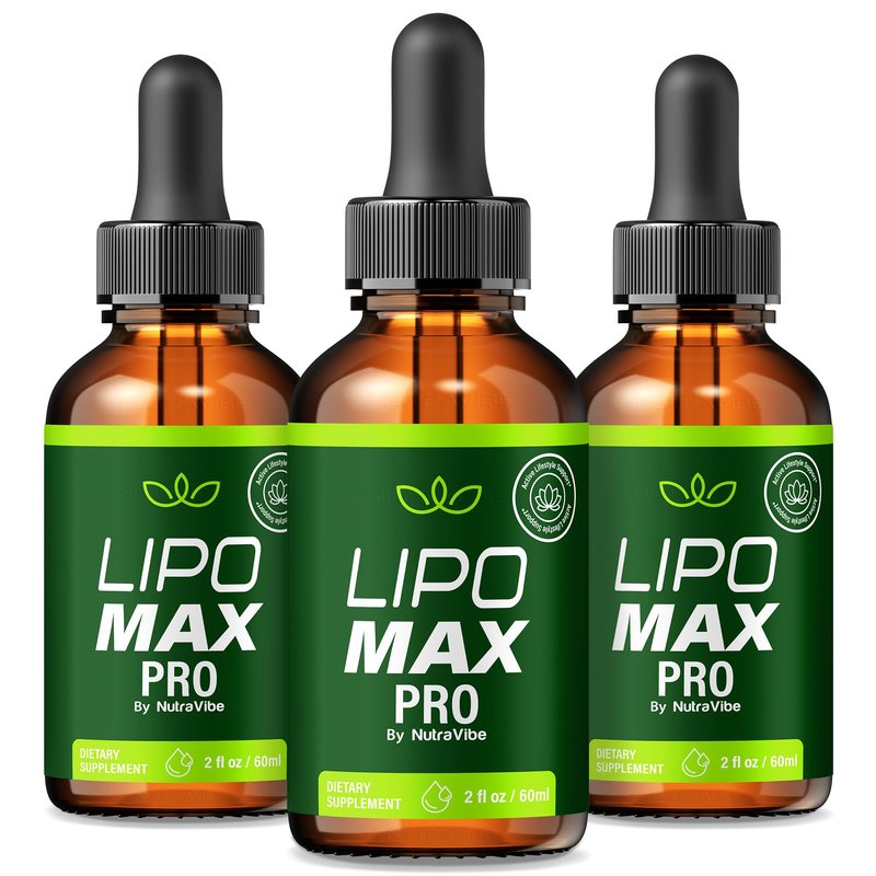 (3 Pack) Lipo Max Pro – Official LipoMax Pro Liquid Formula Inspired by Pink Salt with Natural Ke...