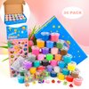Butter Slime Kit 35 Pack, Mini Slimes Party Favors for Girls Boys, Soft and Non-Sticky, Goodie Bags Stuffers, Classroom Reward, Bulk Slime for Kids