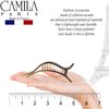 Camila Paris CP922 French Hair Clip for Women, Alligator Clip, Duckbill Girls Hair Claw Clips Jaw Fashion Durable and Styling Hair Accessories for Women, Strong Hold No Slip Grip, Made in France