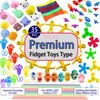 300PCS Premium Party Favors for Kids 5-12, Assortment Toys Kids Prizes,Birthday Gift Bulk Toy, Goodie Bag Stuffers,Treasure Box Toys for Classroom Prizes Pinata Stuffers for children