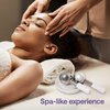 Ice Globes for Face - Ice Roller for Face & Puffy Eyes - Ice Face Roller - Cryo Sticks for Face Beauty - Face Ice Roller for Eyes - Facial Ice Globes for Facials - Cryotherapy Silver Facial Globes