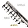 Kent 91TG Detangler Combs for Women Wide Tooth Hair Comb for Curly and Wavy Hair - Wide Tooth Combs and Wet Hair Comb, Large Handle Wide Tooth Shower Comb for Hair for Effective Detangling Kent Comb