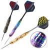 Turnart Darts Metal Tip Set - Steel Tip Darts Set Professional Metal Darts 12 pcs 22/24 Grams with Stylish Case Aluminum Shafts Extra 9 Flights