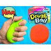 JA-RU Stretchy Ball (Pack of 3) The Original Dough Ball Fidget Toy Pack Stretchy Squishy Toys Bouncy Ball Set for Kids and Adults Soft Bounce Stress Ball Therapy Ball Doh Pull and Stretch 401-3C