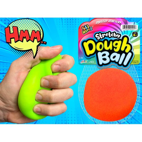 JA-RU Stretchy Ball (Pack of 3) The Original Dough Ball Fidget Toy Pack Stretchy Squishy Toys Bouncy Ball Set for Kids and Adults Soft Bounce Stress Ball Therapy Ball Doh Pull and Stretch 401-3C