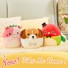 CozyWorld 10" Beagle Dog Plush Pillow Cute Beagle Stuffed Animal Soft Beagle Plush Toy Stuffed Animals Beagle Birthday Gift for Boys Girls Kids,Brown Beagle