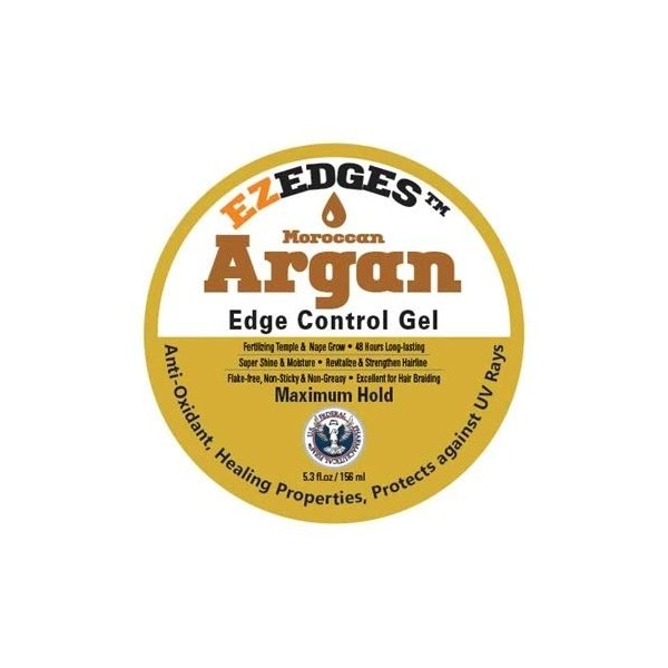 EZEdges Edge Control Gel - Moroccan Argan 5.3oz