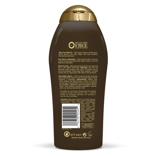 OGX Hydrating Moisture + Shea Soft & Smooth Body Lotion, 19.5 Fl Oz