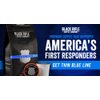 Black Rifle Coffee Company Thin Blue Line (Medium Roast) Whole Bean Coffee, 12 Ounce Bag of Coffee Beans, Medium Roast Coffee Beans, Created to Benefit Law Enforcement Officers and Their Families