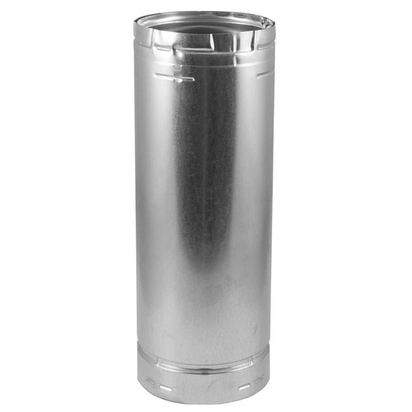 M&GDURAVENT 4" x 6" Type B Gas Vent, .012 Aluminum Inner Liner, .018 Galvanized Outer 4GV06