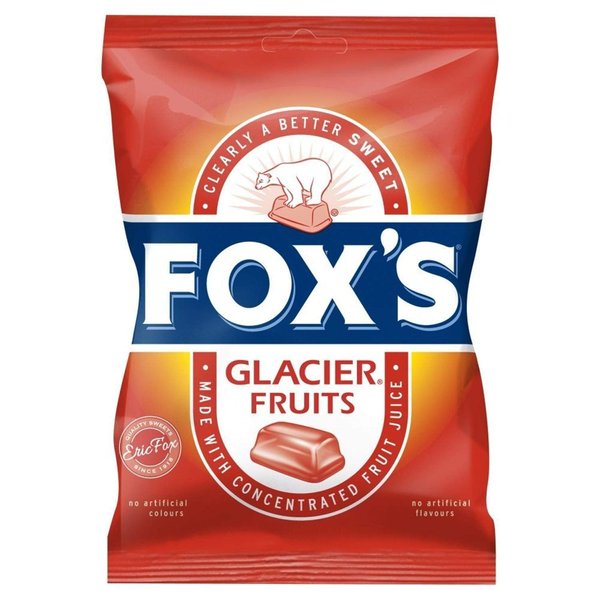 Foxs Glacier Fruits Bag, 3.52oz (100g)