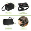 [90W Faster] Portable Oven, 12V Car Food Warmer Portable Personal Mini Oven Electric Heated Lunch Box for Meals Reheating & Raw Food Cooking for Road Trip/Camping/Picnic/Family Gathering(Black)