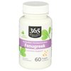 365 by Whole Foods Market, Fenugreek Standardized + Full Spectrum Blend, Lactation Support, Vegan Capsules, 60 Count