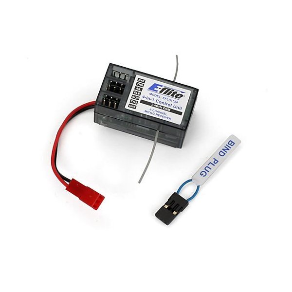 4-in-1 ControlUnit,Rx/ESC/Mixer/Gyro 2.4GHz:BCX2/3
