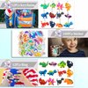 194Pcs Dinosaur party favors Dinosaur Rings for Boy Kids Party Supplies Dinosaur slap Bracelet Tattoos Keychains Dinosaur Theme Party supplies for Birthday party goodie bag Fillers