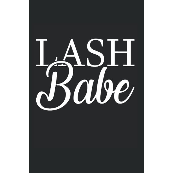 Lash Babe Lash Tech Lash Artist Lash Babe: Graph Grid Notebook/Journal (6” X 9”) Lash Babe Quote For Eyelash Artist & Eyelash Techs