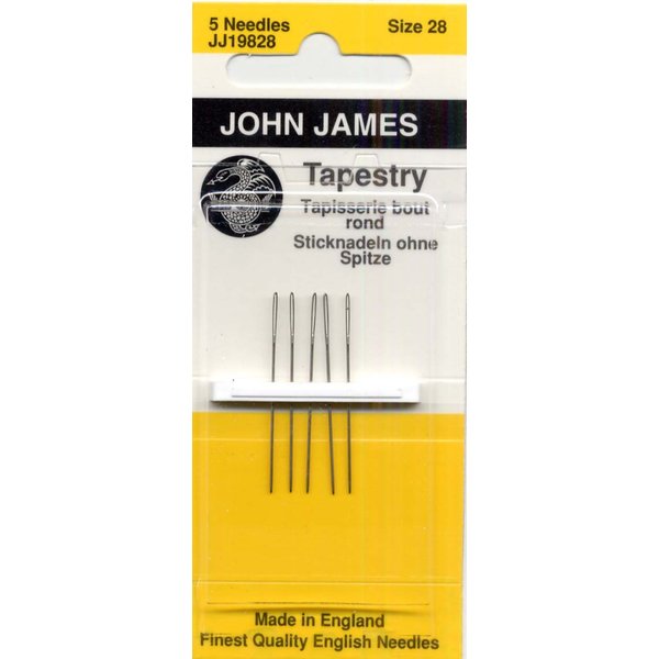 Tapestry Hand Needles-Size 28 5/Pkg
