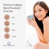 Relumins Marine Collagen Powder Drink Mix - Collagen Peptide with Glutathione, Green Tea, CoQ10, & Hyaluronic Acid Boosts Smooth Glowing Skin - 10 Powder Sachets x Vanilla Flavored