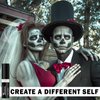 White Lipstick Lip Gloss,Professional Vampire Clown SFX Cosplay Goth Halloween Makeup,White Face Body Paint - White