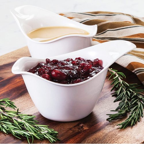 Hutzler Saucy Server Gravy Boat, 10 oz, white