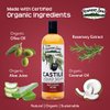 Vermont Castile Soap Patchouli Rose, Gentle Liquid Soap for Sensitive Skin & Natural Body Wash, Organic Hair Shampoo for Oily Hair, Aloe Castile Soap for Men & Women - 16 Oz
