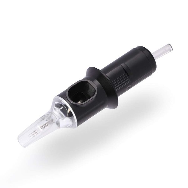 STIGMA #12(23RM) Standard Disposable Tattoo Needle Cartridges with Membrane Safety Cartridges for Tattoo Artists Curved/Round Magnum Shader Soft Edge 20Pcs Standard Pack EN05-20-1223RM