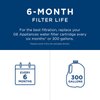 GE MSWF Refrigerator Water Filter | Certified to Reduce Lead, Sulfer, and 50+ Other Impurities| Pack of 1