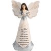 Pavilion Gift Company Elements 82328 Angel Figurine Holding Butterflies, Best Things In Life, 8-Inch , White