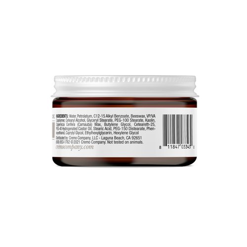 Cremo Premium Barber Grade Hair Styling Sculpting Clay, High Hold, Matte Finish, 4 Oz