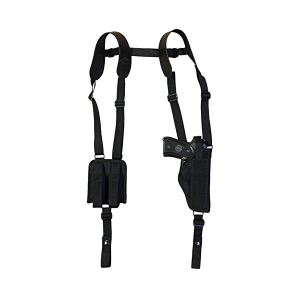 New Barsony Vertical Shoulder Holster w/Mag Pouch for BERETTA PX4 STORM FULL left