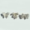 3 PCS Pearl Hair Clips for Women Small Pearl Claw Clip Metal Butterfly Bowknot Pearl Hair Accessories Non Slip Fancy Hair Clips Pearl Barrette for Women