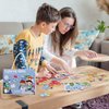 Exploring Aliens Jumbo 48 Piece Puzzles for Kids Ages 4-8, Educational Preschool Floor Puzzles for Kids Ages 4-6 with Bonus Puzzle Sticker Sheets, Ideal Learning Toy Gift for Kids Ages 8-10